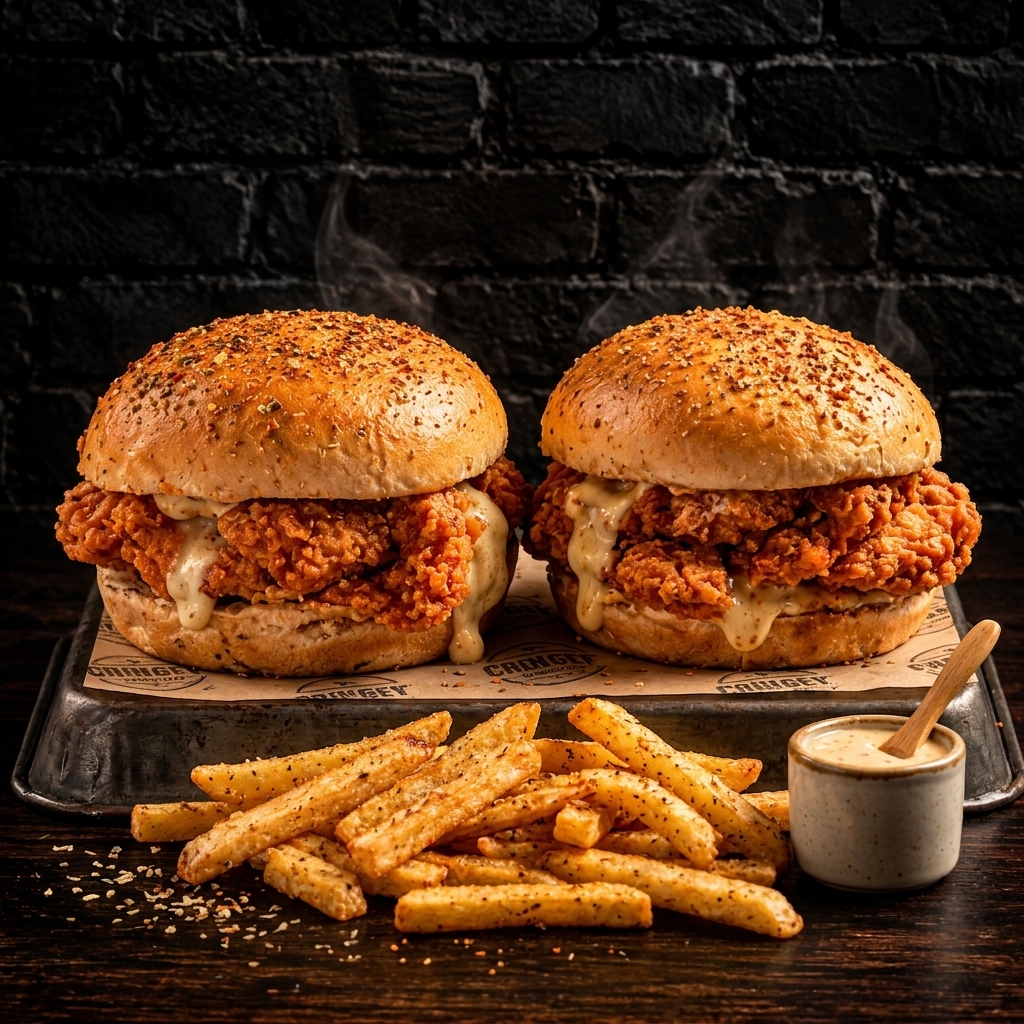SPF (Sándwich de Pollo Frito)